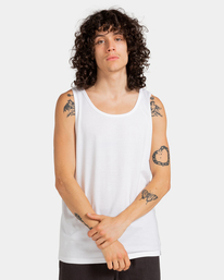 2 Basic - Tank-Top für Männer Weiss ELYKT00117 Element