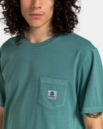 4 Basic Pocket - Camiseta para Hombre Azul ELYKT00118 Element