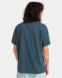 6 Basic Pocket - T-Shirt for Men Blue ELYKT00118 Element