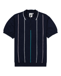 element, Element x Bisous Brio - Camisa polo de manga corta para Unisex, ECLIPSE NAVY (ecn) Element x Bisous Brio - Unisex Short Sleeve Polo Shirt ELYKT00138