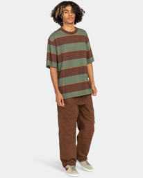 4 Smokey Bear x Element Fir Stripe - T-Shirt for Men Brown ELYKT00147 Element