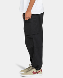 3 Chillin Travel - Pantaloni da escursione elasticizzati da Uomo Nero ELYNP00120 Element