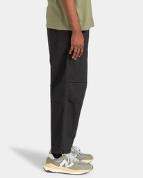 4 Chillin Travel - Pantalón elástico de hiking para Hombre Negro ELYNP00120 Element