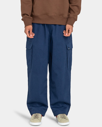 2 Utility Chillin - Pantaloni Cargo da Uomo Blue ELYNP00122 Element