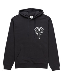 1 Element x Timber Angry Clouds - Sweat à capuche Unisex Noir ELYSF00119 Element