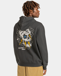 6 Element x Timber Angry Clouds - Sudadera con Capucha para Unisex Negro ELYSF00119 Element