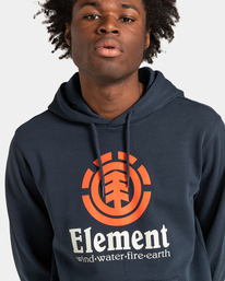 4 Vertical - Sweat à capuche pour Homme Bleu ELYSF00121 Element