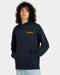 3 Blazin Chest - Sudadera con Capucha para Hombre Azul ELYSF00122 Element