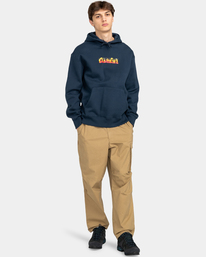 5 Fire - Sudadera con Capucha para Hombre Azul ELYSF00177 Element