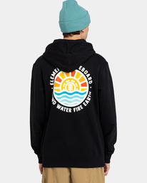 6 Great Outdoor - Sweat à capuche pour Homme Bleu ELYSF00178 Element