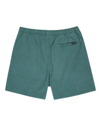 1 Valley Twill Elastic Waist Shorts Blue ELYWS00102 Element