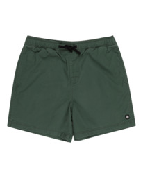 0 Valley Twill - Elasticated Shorts for Men Green ELYWS00102 Element