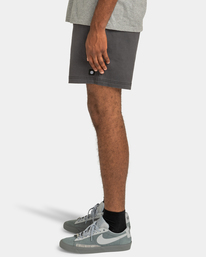 3 Valley Twill - Elasticated Shorts for Men Black ELYWS00102 Element