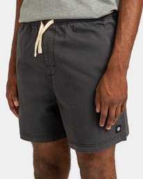 4 Valley Twill - Short taille élastique pour Homme Noir ELYWS00102 Element