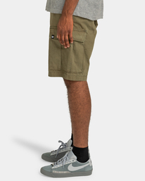 3 Legion - Cargo Shorts for Men Brown ELYWS00103 Element