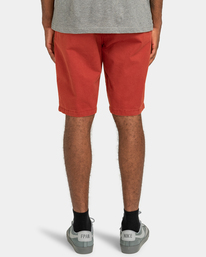 6 Howland Classic - Chino Short voor Heren Orange ELYWS00104 Element