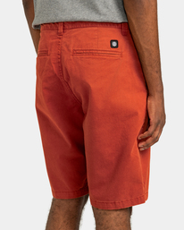 7 Howland Classic - Chino Short voor Heren Orange ELYWS00104 Element