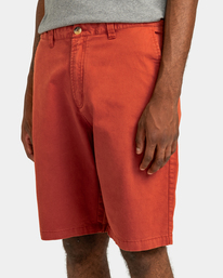 4 Howland Classic - Chino Short voor Heren Orange ELYWS00104 Element