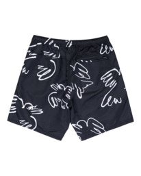 1 Chillin Hybrid - Elastische Hybride Short voor Heren Black ELYWS00120 Element