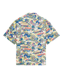 element, Thalweg - Camisa de Manga Corta para Hombre, RIVERS BEIGE (tkc6) Thalweg - Short Sleeve Shirt for Men ELYWT00119