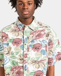 4 Verdant - Short Sleeve Shirt for Men White ELYWT00122 Element