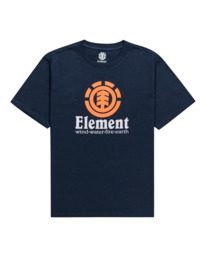 0 Vertical - T-Shirt for Men Blue ELYZT00152 Element