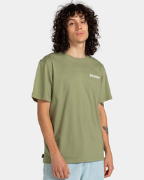 3 Blazin Chest - T-shirt pour Homme Vert ELYZT00153 Element