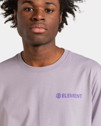 4 Blazin Chest - T-Shirt for Men Purple ELYZT00153 Element