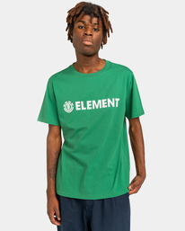 2 Blazin - T-Shirt for Men Green ELYZT00155 Element