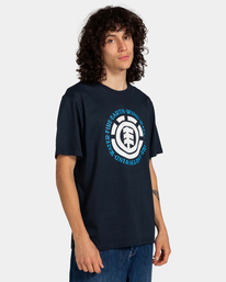 3 Seal - Camiseta para Hombre Azul ELYZT00156 Element