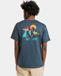 6 Hills - Camiseta para Hombre Azul ELYZT00158 Element