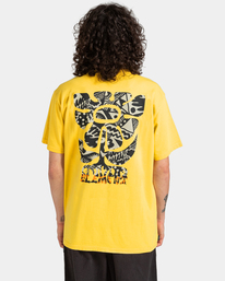 6 Boubou - Camiseta para Hombre Amarillo ELYZT00192 Element