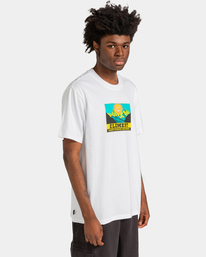 3 Finest - Camiseta para Hombre Blanco ELYZT00196 Element