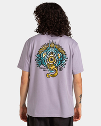 6 Element x Timber The Eye - T-shirt Unisex Violet ELYZT00202 Element