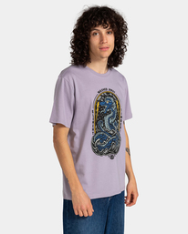 3 Element x Timber From The Deep - T-shirt Unisex Violet ELYZT00203 Element