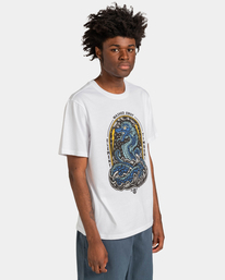 3 Element x Timber From The Deep - T-shirt Unisex Blanc ELYZT00203 Element