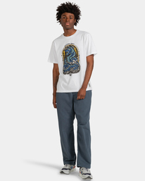 5 Element x Timber From The Deep - T-Shirt Unisex Weiss ELYZT00203 Element