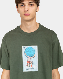 4 Atlas T-Shirt Green ELYZT00290 Element