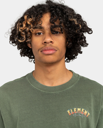 4 Heliaca T-Shirt Green ELYZT00312 Element