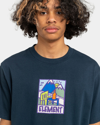 4 Trekka Stillife T-Shirt Blue ELYZT00315 Element