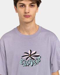 4 Peace Tree Logo - T-Shirt for Men Purple ELYZT00336 Element