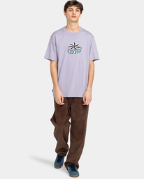 5 Peace Tree Logo - T-Shirt for Men Purple ELYZT00336 Element