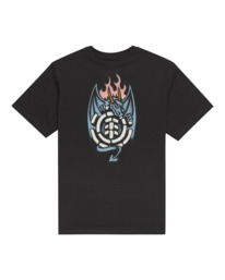 1 Dragon - T-Shirt voor Heren Black ELYZT00407 Element