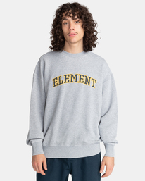 2 Unye - Sweat pour Homme Gris F1FLA3ELF2 Element