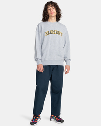 4 Unye - Sweat pour Homme Gris F1FLA3ELF2 Element