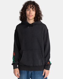 2 Skateboarding Mi Amor  - Sweat à capuche Noir F1HOB8ELF2 Element