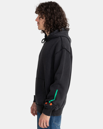 3 Skateboarding Mi Amor  - Sweat à capuche Noir F1HOB8ELF2 Element