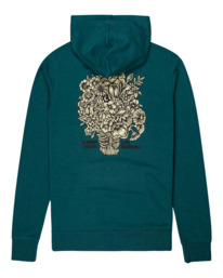 1 Element x Timber! Bouquet - Sudadera con Capucha Verde F1HOD4ELF2 Element