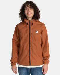 2 Wolfeboro Alder - Wasserdichte Jacke für Männer Braun F1JKE1ELF2 Element