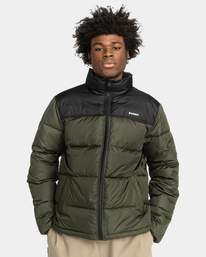 3 Wolfeboro Alder Arctic Fundamental - Funktionelle Steppjacke für Männer Grün F1JKE6ELF2 Element